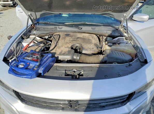 2C3CDXBG7MH624713 2021 DODGE CHARGER Silver Vista interior trasera