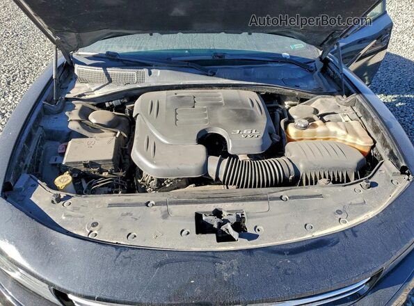2C3CDXBG8GH121700 2016 DODGE CHARGER Черный Вид задней части салона