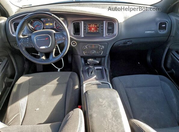 2C3CDXBG8GH121700 2016 DODGE CHARGER Черный Вид панели приборов