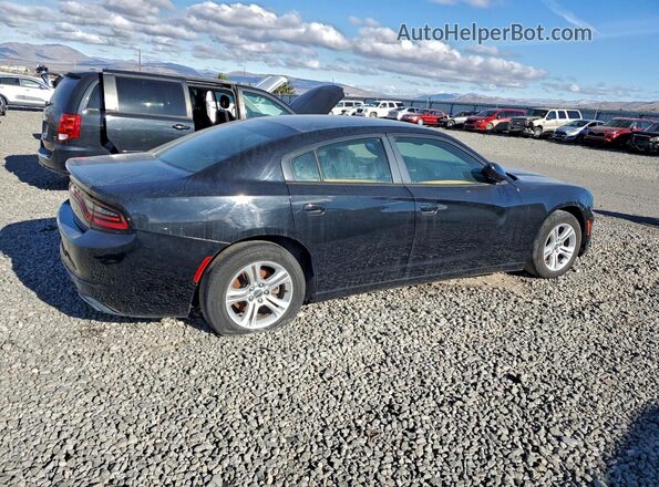 2C3CDXBG8GH121700 2016 DODGE CHARGER Черный Задняя правая четверть