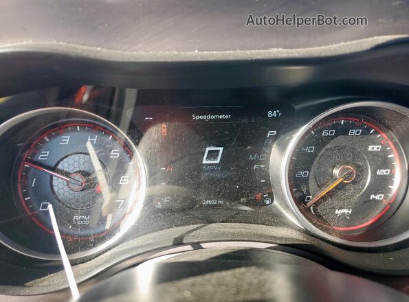 2C3CDXBG9PH701683 2023 DODGE CHARGER Белый Вид щитка приборов