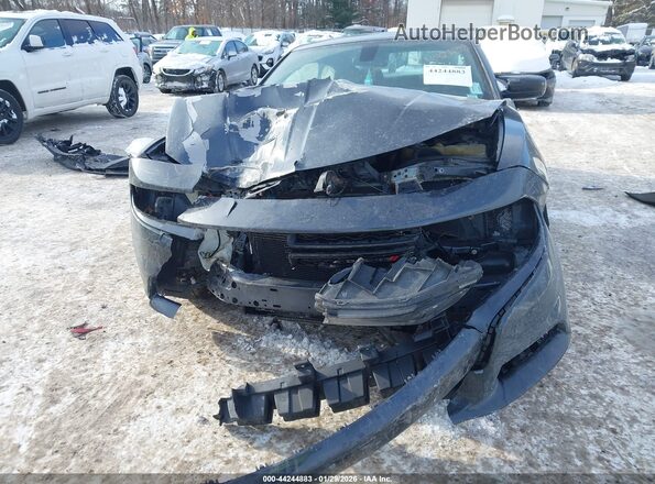 2C3CDXBGXKH513991 2019 DODGE CHARGER Черный Вид спереди