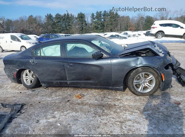 2C3CDXBGXKH513991 2019 DODGE CHARGER Черный Вид задней части салона