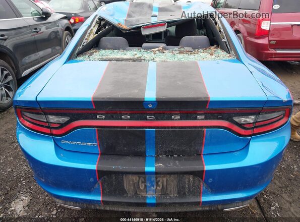 2C3CDXBGXKH623889 2019 DODGE CHARGER Синий 