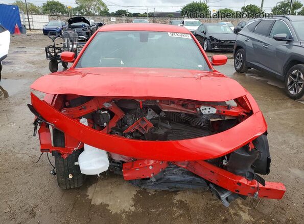2C3CDXBGXNH216210 2022 DODGE CHARGER Красный Вид спереди