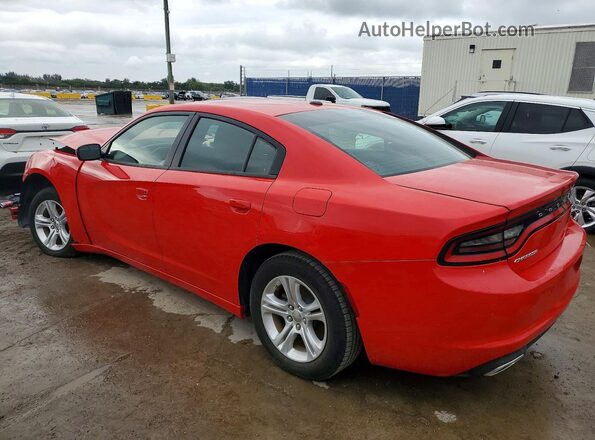 2C3CDXBGXNH216210 2022 DODGE CHARGER Красный Задняя левая четверть