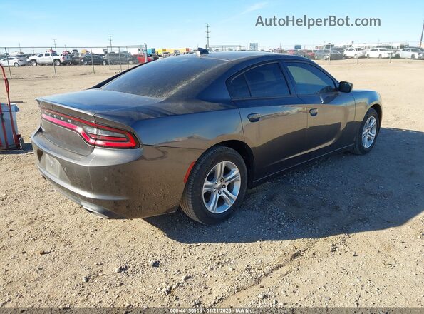2C3CDXBGXPH697532 2023 DODGE CHARGER Серый Задняя правая четверть