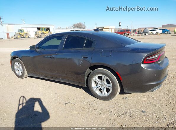 2C3CDXBGXPH697532 2023 DODGE CHARGER Серый Панорамный вид салона 360°