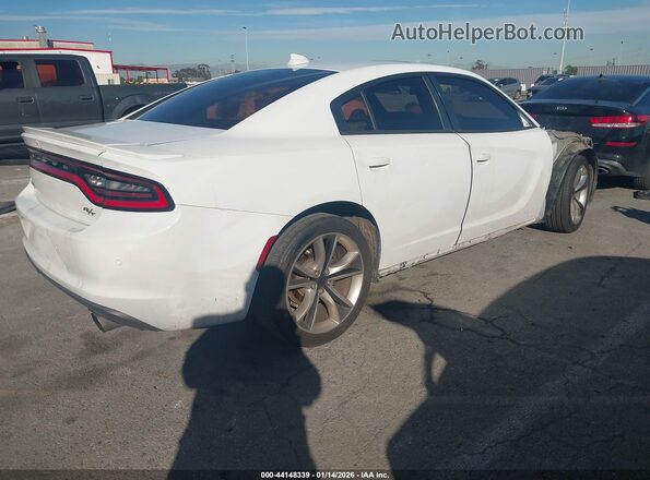 2C3CDXCT3GH194291 2016 DODGE CHARGER Белый Задняя правая четверть