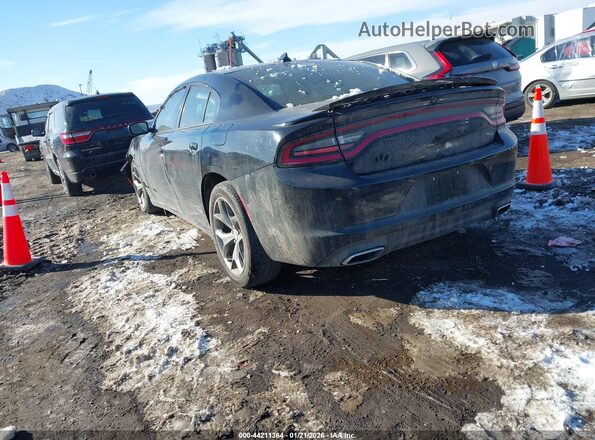 2C3CDXCT4GH351584 2016 DODGE CHARGER Black Rear left