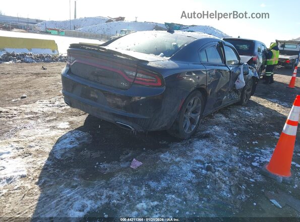 2C3CDXCT4GH351584 2016 DODGE CHARGER Black Rear right