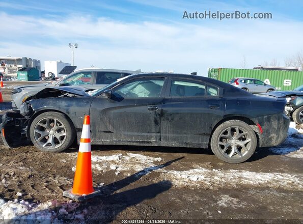 2C3CDXCT4GH351584 2016 DODGE CHARGER Black 360 interior view