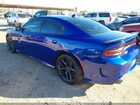 2019 Dodge Charger R/t Rwd Blue vin: 2C3CDXCT7KH736226