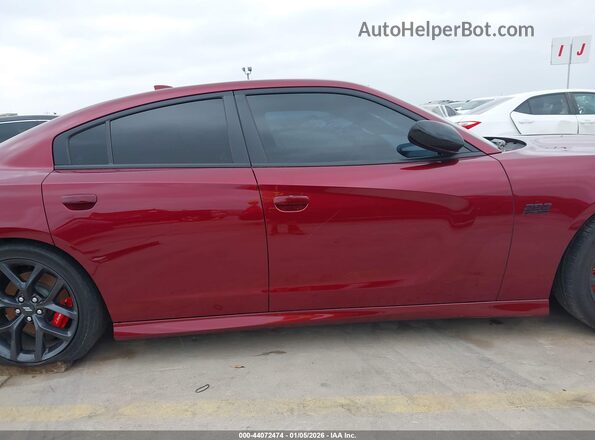 2C3CDXGJ0PH534327 2023 DODGE CHARGER Темно-бордовый Панорамный вид салона 360°