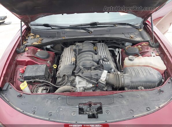 2C3CDXGJ0PH534327 2023 DODGE CHARGER Темно-бордовый Вид сзади