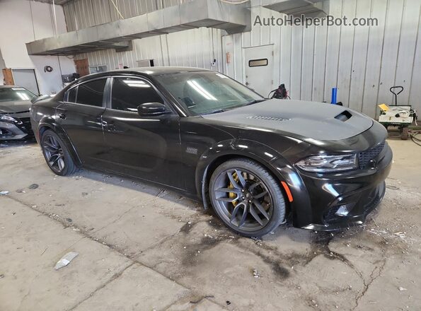 2C3CDXGJ5LH252064 2020 DODGE CHARGER Черный Передняя правая четверть