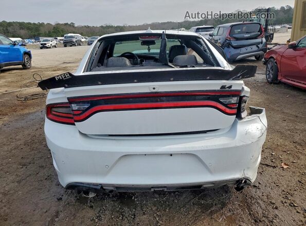 2C3CDXGJ9HH533193 2017 DODGE CHARGER Белый Вид сзади