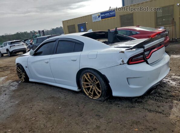 2C3CDXGJ9HH533193 2017 DODGE CHARGER Белый Задняя левая четверть