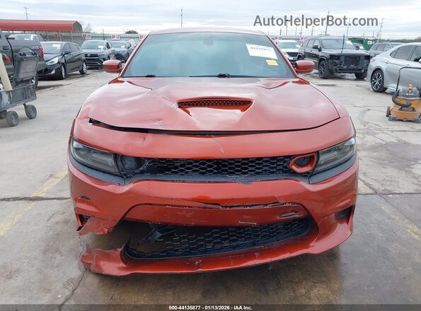2C3CDXGJ9LH231945 2020 DODGE CHARGER Оранжевый Вид задней части салона