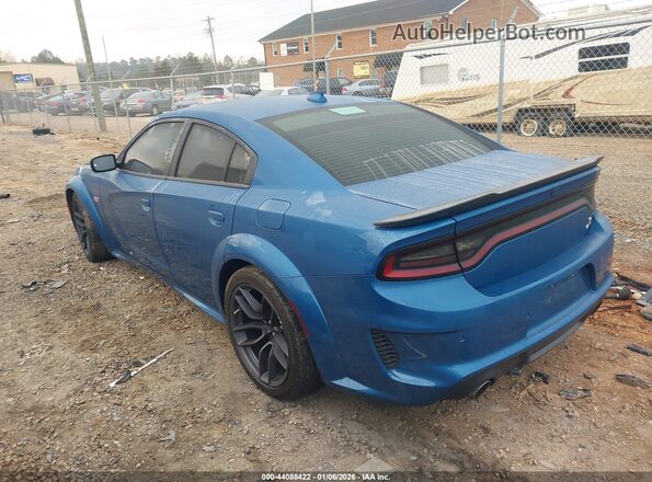 2C3CDXGJ9MH565197 2021 DODGE CHARGER Синий Задняя левая четверть