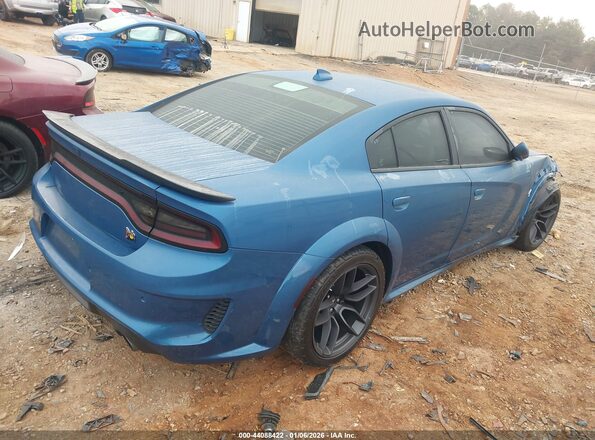 2C3CDXGJ9MH565197 2021 DODGE CHARGER Синий Задняя правая четверть