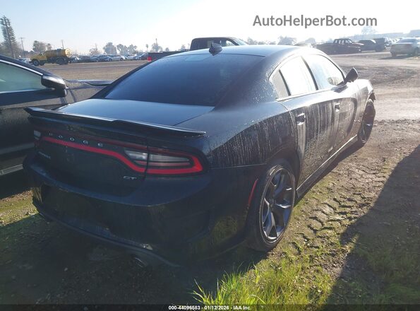 2C3CDXHG0KH567226 2019 DODGE CHARGER Черный Задняя правая четверть