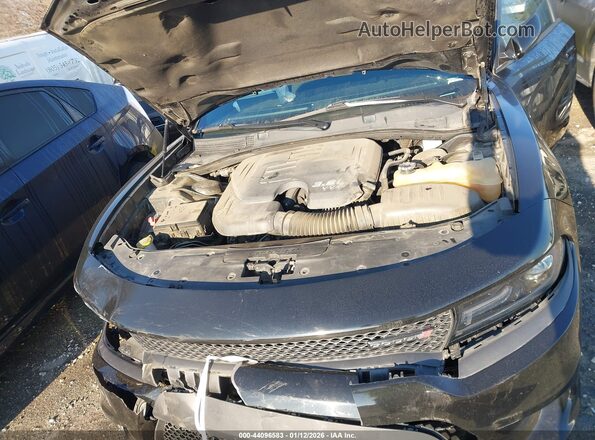 2C3CDXHG0KH567226 2019 DODGE CHARGER Черный Вид сзади