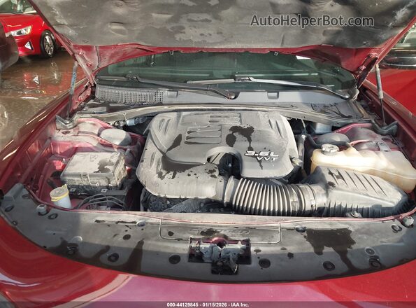 2C3CDXHG1LH238665 2020 DODGE CHARGER Темно-бордовый Вид сзади