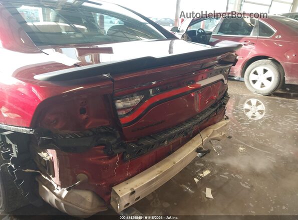 2C3CDXHG1LH238665 2020 DODGE CHARGER Темно-бордовый Вид спереди