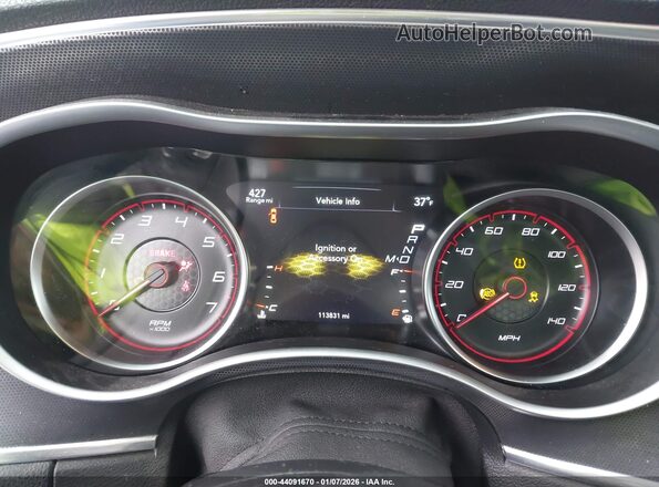 2C3CDXHG2JH273938 2018 DODGE CHARGER Белый Вид задних сидений