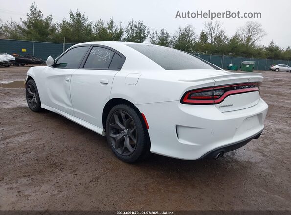 2C3CDXHG2JH273938 2018 DODGE CHARGER Белый Задняя левая четверть
