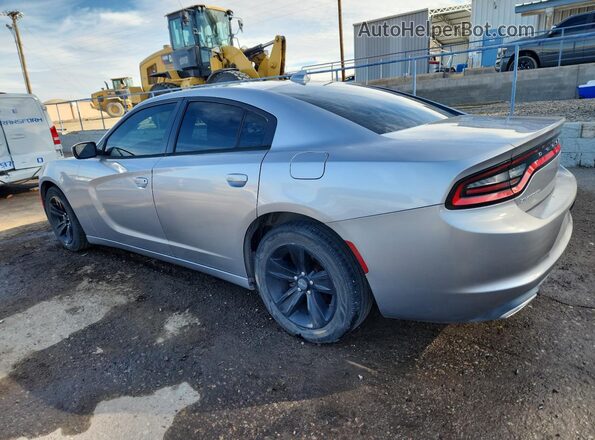 2C3CDXHG3GH126102 2016 DODGE CHARGER Серебряный Задняя левая четверть