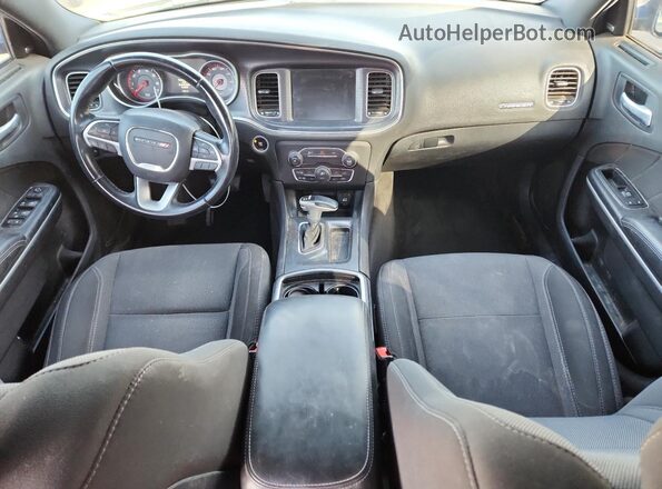 2C3CDXHG3GH126102 2016 DODGE CHARGER Серебряный Вид панели приборов
