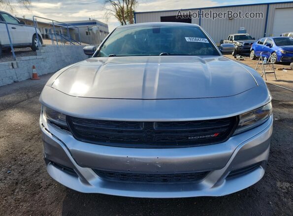 2C3CDXHG3GH126102 2016 DODGE CHARGER Серебряный Вид спереди