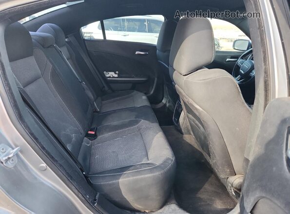 2C3CDXHG3GH126102 2016 DODGE CHARGER Серебряный Вид задних сидений