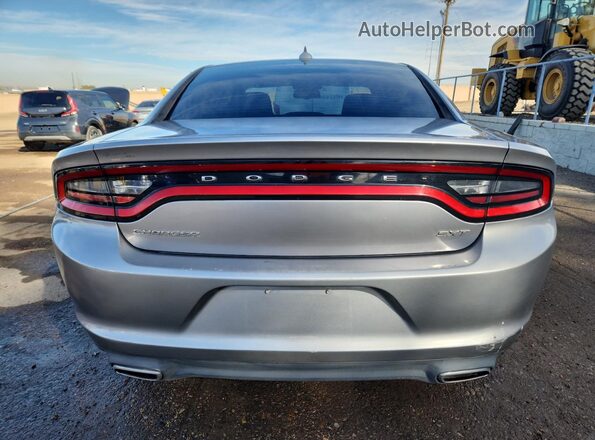 2C3CDXHG3GH126102 2016 DODGE CHARGER Серебряный Вид сзади