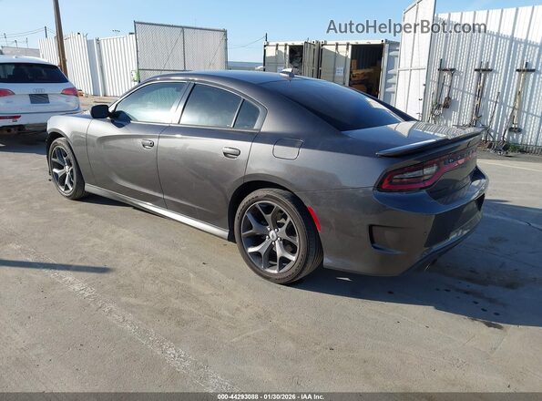 2C3CDXHG3KH526427 2019 DODGE CHARGER Серый Задняя левая четверть