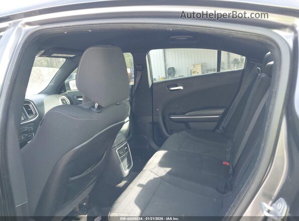 2C3CDXHG4GH350396 2016 DODGE CHARGER Gray Widok naklejki z numerem VIN