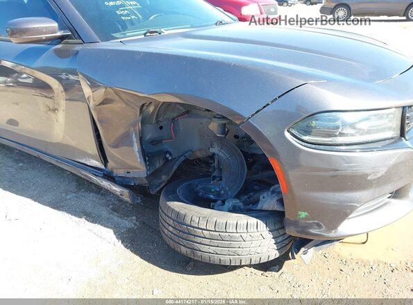 2C3CDXHG6GH293070 2016 DODGE CHARGER Серый Вид спереди