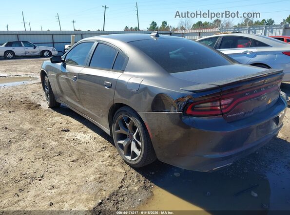 2C3CDXHG6GH293070 2016 DODGE CHARGER Серый Задняя левая четверть