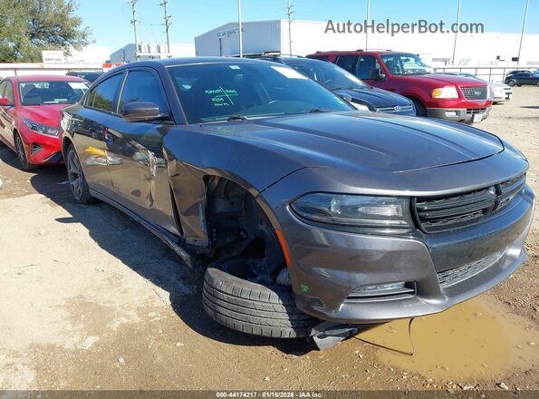 2C3CDXHG6GH293070 2016 DODGE CHARGER Серый Передняя правая четверть