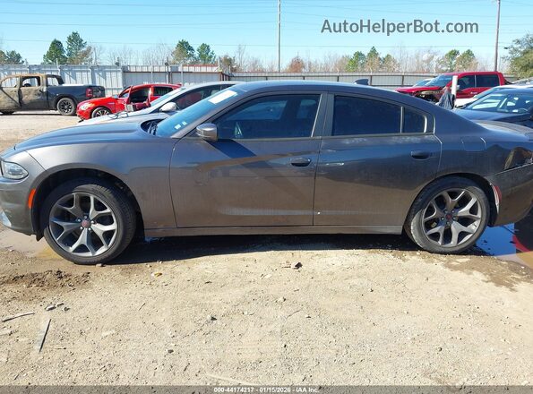 2C3CDXHG6GH293070 2016 DODGE CHARGER Серый Панорамный вид салона 360°