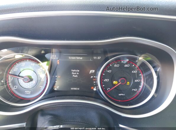 2C3CDXHG6GH293070 2016 DODGE CHARGER Серый Вид задних сидений