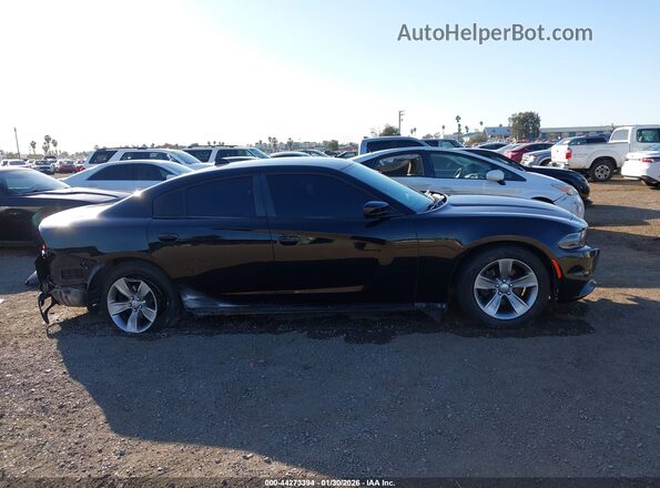 2C3CDXHG6GH332644 2016 DODGE CHARGER Black 360 interior view
