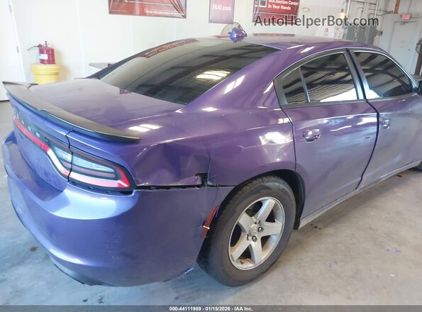 2C3CDXHG7GH155683 2016 DODGE CHARGER Фиолетовый Вид спереди