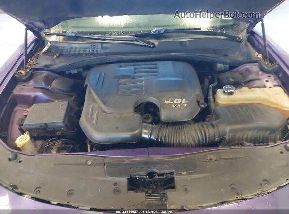 2C3CDXHG7GH155683 2016 DODGE CHARGER Фиолетовый Вид сзади