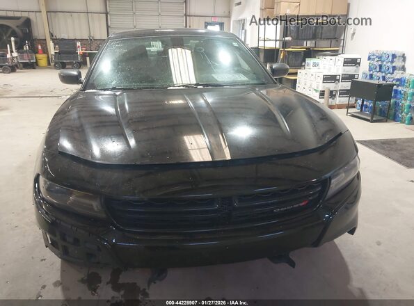2C3CDXHG7GH350022 2016 DODGE CHARGER Черный Вид задней части салона