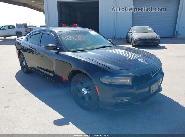2C3CDXHG8HH541403 2017 DODGE CHARGER Black Delantero derecho