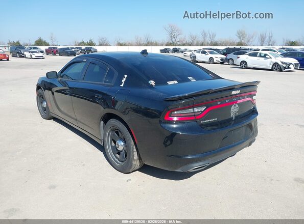 2C3CDXHG8HH541403 2017 DODGE CHARGER Black Trasero izquierdo