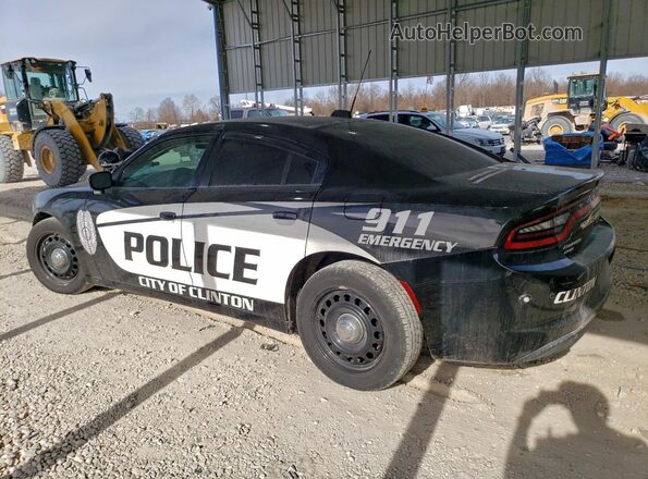 2C3CDXKT5KH740602 2019 DODGE CHARGER Black Tył lewy